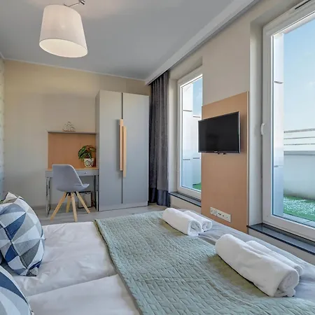 公寓式酒店 Angielska Grobla - Center, Marina & Parking By Downtown 4*