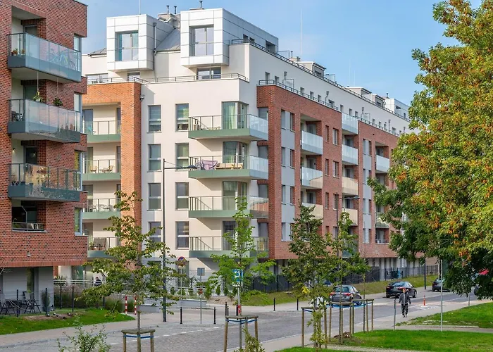 Angielska Grobla - Center, Marina & Parking By Downtown