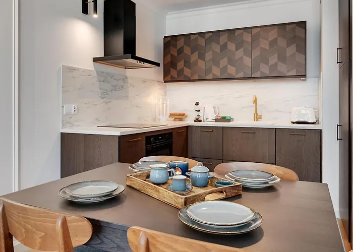 Angielska Grobla - Center, Marina & Parking By Downtown Hotel apartamentowy Gdańsk