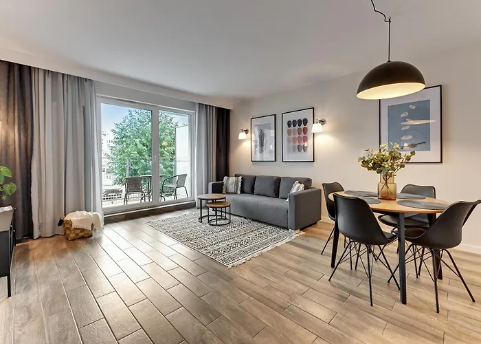 Angielska Grobla - Center, Marina & Parking By Downtown מלון דירות 4*