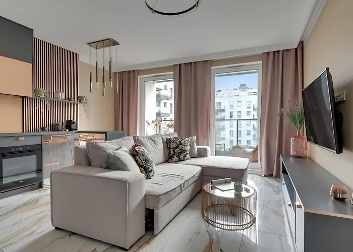 Hotel apartamentowy Angielska Grobla - Center, Marina & Parking By Downtown Gdańsk