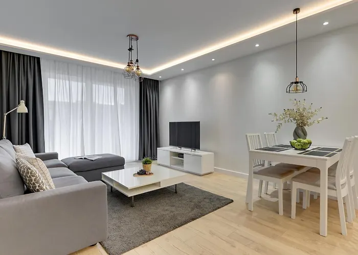 Angielska Grobla - Center, Marina & Parking By Downtown מלון דירות 4*